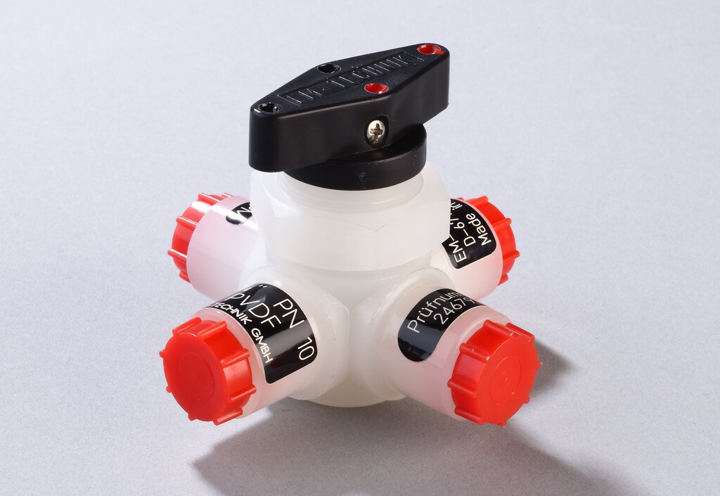 4-Way Ball Valve 4L/PV-1 Part No.: 01V3100